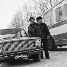 Транспорт. 1970-e гг., г.Северодвинск. Фото #C8682.