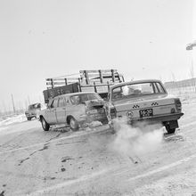 Авария | Транспорт. 1970-e гг., г.Северодвинск. Фото #C2241.