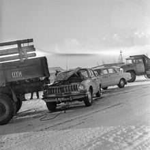 Авария | Транспорт. 1970-e гг., г.Северодвинск. Фото #C9791.