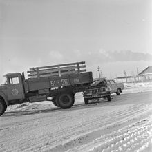 Авария | Транспорт. 1970-e гг., г.Северодвинск. Фото #C9792.