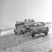 Авария | Транспорт. 1970-e гг., г.Северодвинск. Фото #C9793.