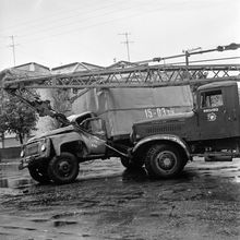 Авария | Транспорт. 1970-e гг., г.Северодвинск. Фото #C9794.