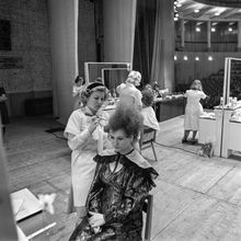 Конкурс парикмахеров | Быт. 1970-e гг., г.Северодвинск. Фото #C8753.
