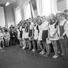 Последний звонок, 24 мая 1975г. | Школа. 1970-e гг., г.Северодвинск. Фото #C10262.