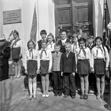 Школа. 1970-e гг., г.Северодвинск. Фото #C10263.