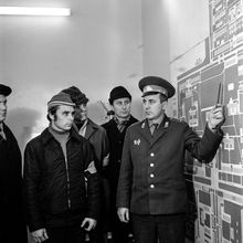 Общественные автоинспекторы | Силовые структуры. 1970-e гг., г.Северодвинск. Фото #C10084.