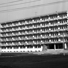 Здание заводского профилактория | Строительство. 1970-e гг., г.Северодвинск. Фото #C31.