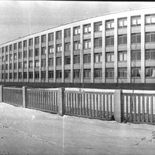 Здание школы | Строительство. 1970-e гг., г.Северодвинск. Фото #C59.
