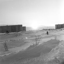 Зима | Виды города. 1970-e гг., г.Северодвинск. Фото #C9044.