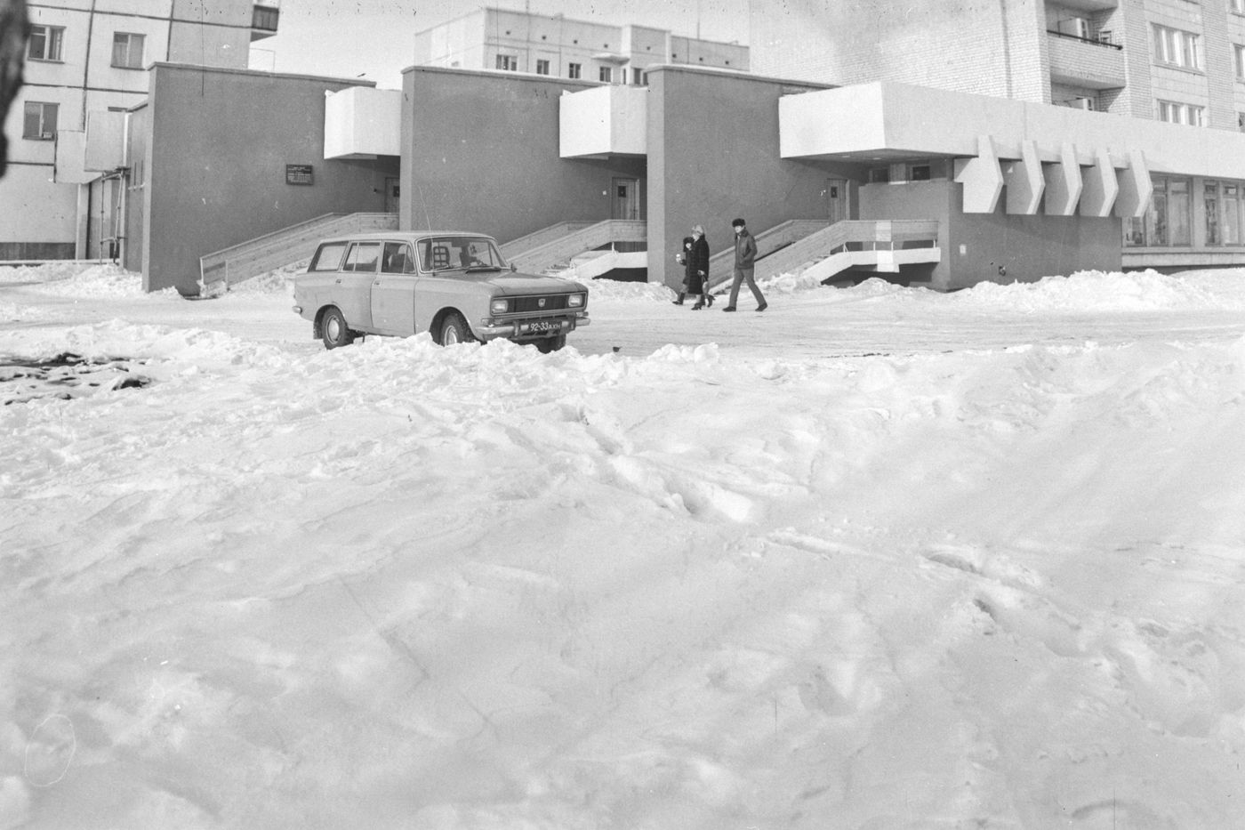 Виды города. 1980-e гг., г.Северодвинск. Фото #C17301.