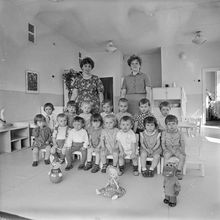 Группа детсткого сада | Дети. 1980-e гг., г.Северодвинск. Фото #C15105.