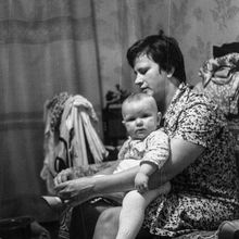 Семья Капустиных | Дети. 1980-e гг., г.Северодвинск. Фото #C14041.