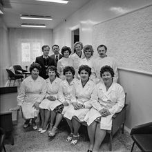 Открытие нового корпуса больницы | Медицина. 1980-e гг., г.Северодвинск. Фото #C14271.
