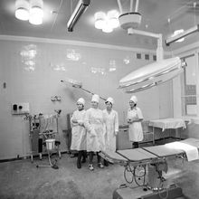 В операционной | Медицина. 1980-e гг., г.Северодвинск. Фото #C17150.