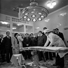 В новой больнице | Медицина. 1980-e гг., г.Северодвинск. Фото #C17234.