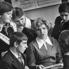 Школа. 1980-e гг., г.Северодвинск. Фото #C11464.