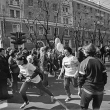 Первомайская эстафета | Спорт. 1980-e гг., г.Северодвинск. Фото #C4355.