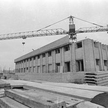 Ведется строительство | Строительство. 1980-e гг., г.Северодвинск. Фото #C15157.