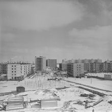 Город строится | Строительство. 1980-e гг., г.Северодвинск. Фото #C15170.