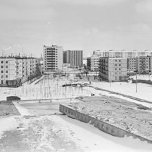 Город строится | Строительство. 1980-e гг., г.Северодвинск. Фото #C15172.