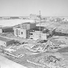Строительство. 1980-e гг., г.Северодвинск. Фото #C14362.