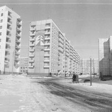 Новый микрорайон | Виды города. 1980-e гг., г.Северодвинск. Фото #C14220.
