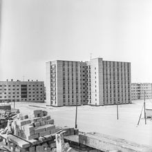Новое здание | Виды города. 1980-e гг., г.Северодвинск. Фото #C17063.