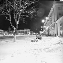 Новогодняя площадь | Виды города. 1980-e гг., г.Северодвинск. Фото #C17098.