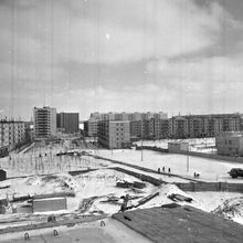 Строительство | Виды города. 1980-e гг., г.Северодвинск. Фото #C1289.