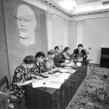 Комиссия | Общественная жизнь. 1980-e гг., г.Северодвинск. Фото #C4182.