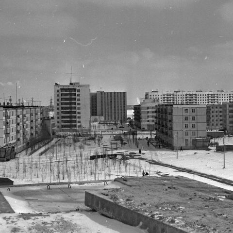 Виды города. 1980-e гг., г.Северодвинск. Фото #C1290.