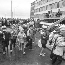 Открытие Ягринской гимназии | Школа. 1990-e гг., г.Северодвинск. Фото #C13954.