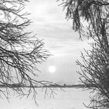 Закат | Виды города. 1990-e гг., г.Северодвинск. Фото #C8030.