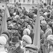 Участники митинга | Общественная жизнь. 1990-e гг., г.Северодвинск. Фото #C13991.